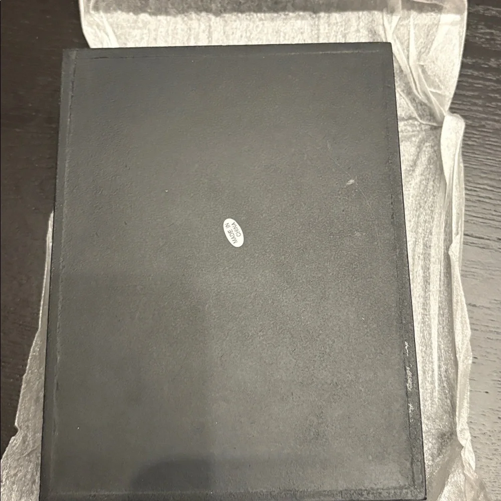 NWOT Keepsake Photo Box - Black Wood